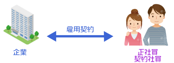 正社員として勤務